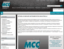 Tablet Screenshot of mcc-instrumentation.com